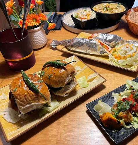 Tandoori chicken at Noon Mirch Landshut